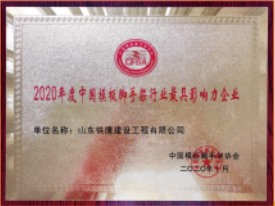 全国行业最具影响力企业