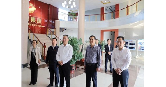 泰安市政府副市长冯能斌到公海赌赌船官网jc710集团山东铁鹰建设工程有限公司调研