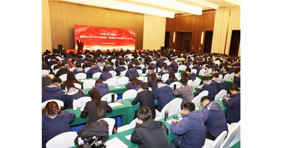 集团公司召开2025年第一季度﻿工作会议