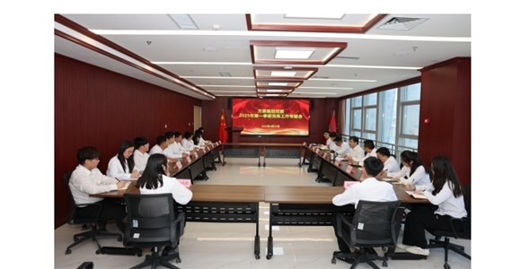 集团党委召开2025年一季度党务工作专题会